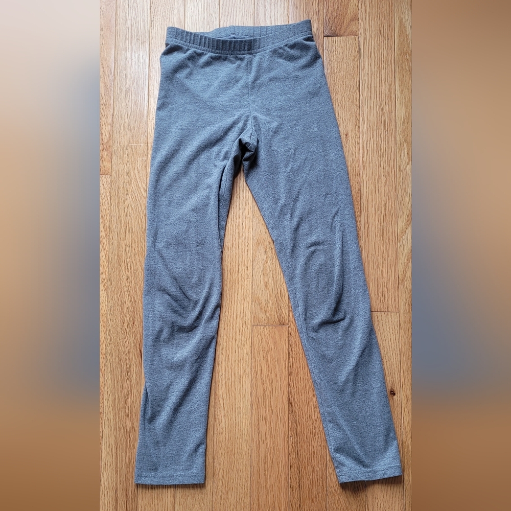 Kids Old Navy Gray Stretch Leggings, Girls Size 8
